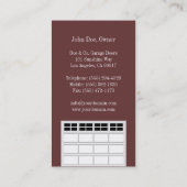 Garage Door Company 名刺 (裏面)