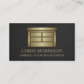 Garage Door Replacement Business Card 名刺 (正面)