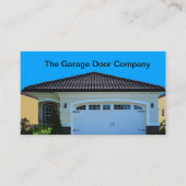 Garage Door Services And Repair Business Cards 名刺 (正面)