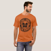Garage Drinker Club Member Day Drinking Dad Beer M Tシャツ (正面フル)