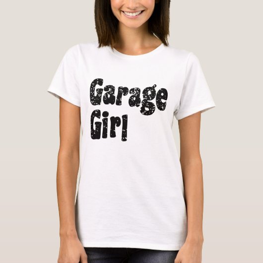 Garage Girl  T-Shirt Tシャツ (正面)