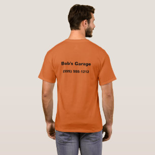 Garage Name NumberでローカルH**kerをサポート Tシャツ