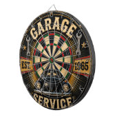 Garage Service Classic Beetle Mechanic Workshop ダーツボード (正面右)