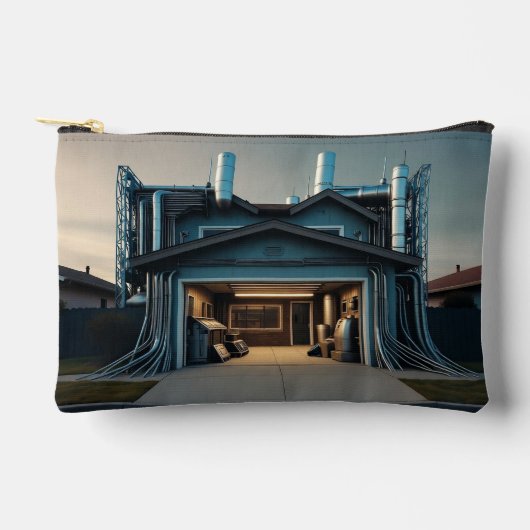 Garage Tech Upgrade small accessory bag pouch アクセサリーポーチ (正面)