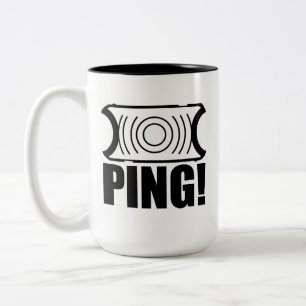 Garand en bloc Ping Mugの濃い画像 ツートーンマグカップ