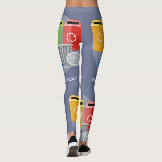 Garbage Collection Recycling レギンス (裏面)