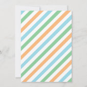 Garbage Dump Truck Birthday Invitation 招待状 (裏面)