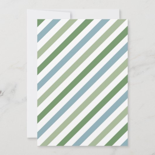 Garbage Trash Truck Birthday Invitation 招待状 (裏面)