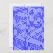 Garbage Truck 4th Birthday Invitation  招待状 (裏面)