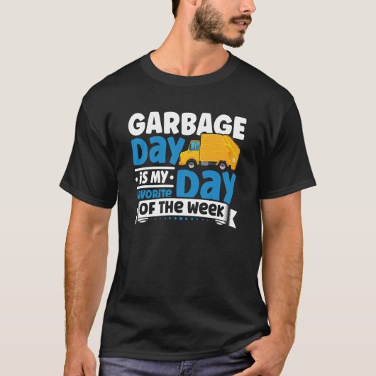 Garbage Truck Apparel Recyling for Toddler Boys Tシャツ (正面)