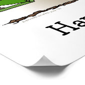 Garbage Truck Green ポスター (角)