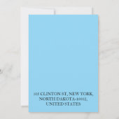 Garbage Truck Themed Kids Trash Party Birthday 招待状 (裏面)