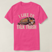 Garbage Truck Waste Collector 703 Tシャツ (デザイン正面)