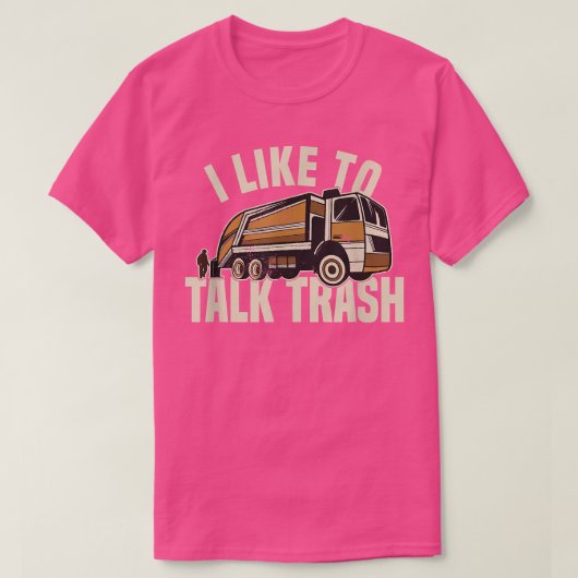 Garbage Truck Waste Collector 703 Tシャツ (デザイン正面)