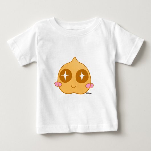 Garbanzoのかわいい ベビーTシャツ (正面)