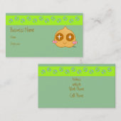 Garbanzoのかわいい 名刺 (正面/裏面)