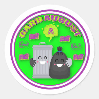 GarbAugustステッカー ラウンドシール
