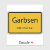 Garbsen Aufkleber Sticker Autoaufkleber シール (シート)