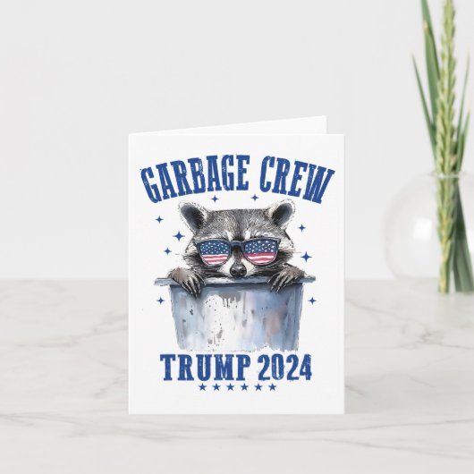 Garbyge Crew Trump 2024社長47トランプ2024私 カード (正面)