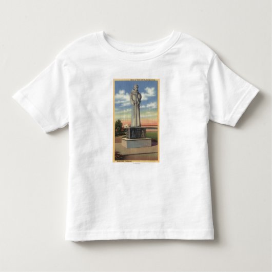 Garcesの円のPadre Garcesの彫像 トドラーTシャツ (正面)