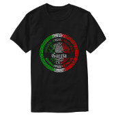 Garcia ラストネーム メキシコ エンブレム Tシャツ