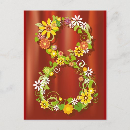 Garcya.us_8m#2 (2)女子国際的日の原因 ポストカード (正面)