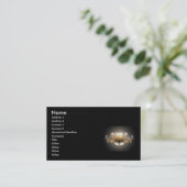 Garcya.us_Heraldic_3,名前,住所1,住所… 名刺 (スタンド正面)