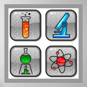 Garcya.us_ScienceIcons ポスター