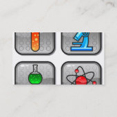 Garcya.us_ScienceIcons、名前、住所1、住所… 名刺 (裏面)