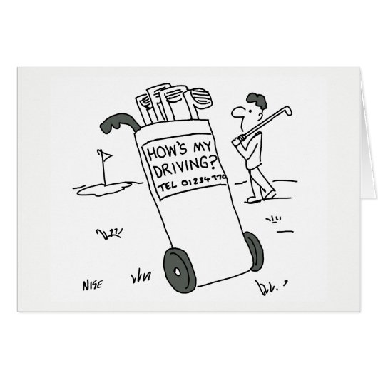 Gard – ゴルファー頼「私の運転は？」 (正面横)