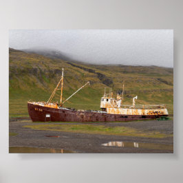 Gardar BA 64 shipwreck ポスター