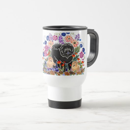 GARDENパーティータンブラー – すべての側面を参照 トラベルマグ (正面右)