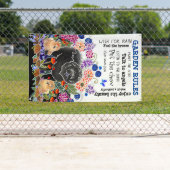 GARDENパーティーチャウガーデンバナー3'x5' 横断幕 (インサイチュ)