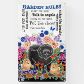 GARDENパーティーチャウガーデンバナー3'x5' 横断幕 (縦)