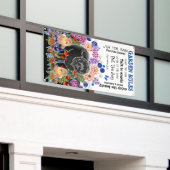 GARDENパーティーチャウガーデンバナー3'x5' 横断幕 (ビルの外側)