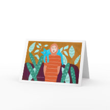 garden.2の猫を持つ女性