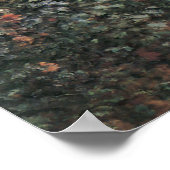 Garden at Argenteuil, Monet, Fine Art Poster ポスター (角)