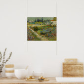 Garden at Arles (1888) by Van ゴッホ ポスター (キッチン)