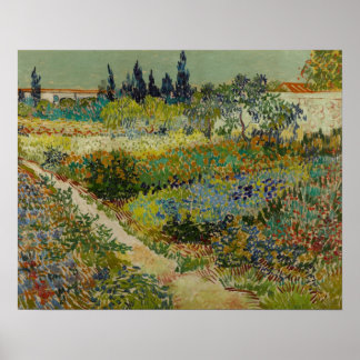 Garden at Arles (1888) by Van ゴッホ ポスター