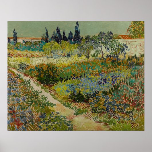Garden at Arles (1888) by Van ゴッホ ポスター (正面)