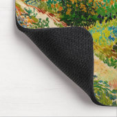 Garden at Arles | Vincent Van Gogh マウスパッド (コーナー)