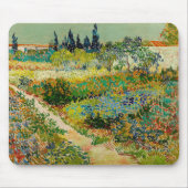Garden at Arles | Vincent Van Gogh マウスパッド (正面)