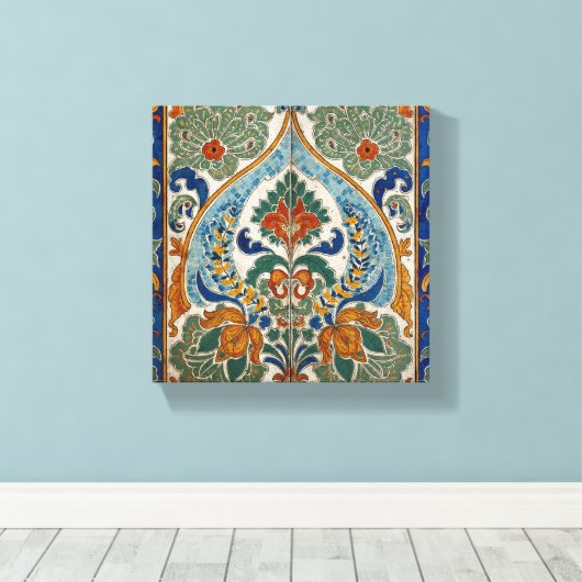 Garden Aura キャンバスプリント (インサイチュ (ウッドフロア))