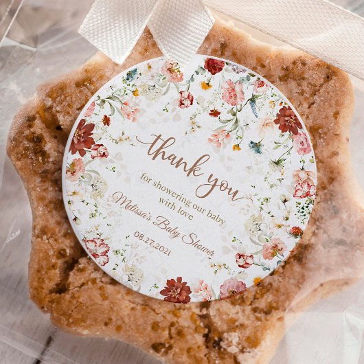 Garden Baby Bloom Baby shower  ラウンドシール