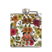 Garden birds and flowers 1 フラスク (裏面)
