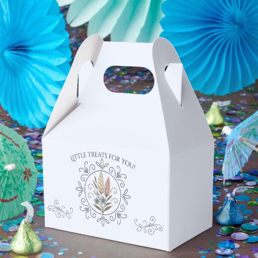 Garden Blossom Treat Box フェイバーボックス (パーティー)