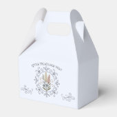 Garden Blossom Treat Box フェイバーボックス (正面サイド)