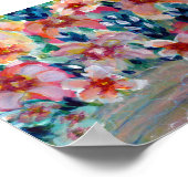 Garden Bouquetの絵画on Canvas Art Poster ポスター (角)