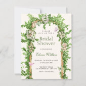 Garden bridal shower 招待状 (正面)