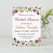 Garden Bridal Shower Invitation Card 招待状 (スタンド正面)